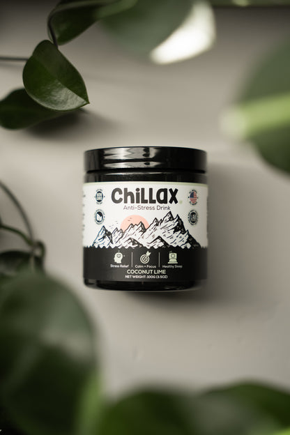Chillax. The Anti-Stress Drink - Focus on Your Chill